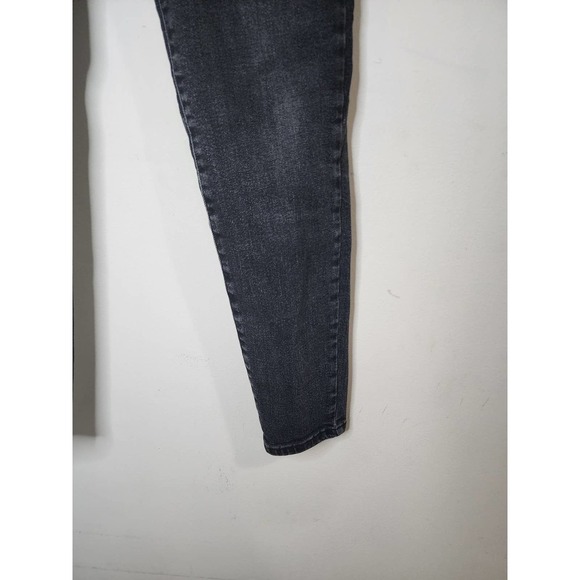 Everlane High Rise Button Fly Black Denim Authentic Stretch 26 Ankle Skinny Jean - Picture 9 of 11